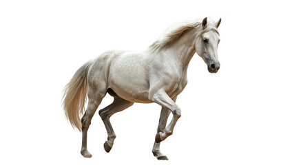 White Horse Galloping