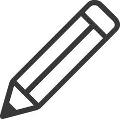 Pencil icon for writing or drawing