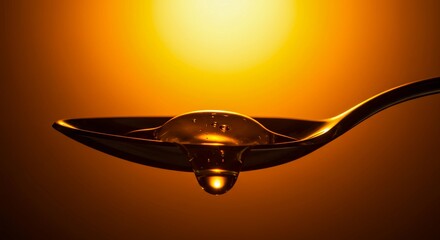 Spoon with Droplet