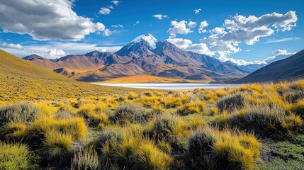 Bolivia landscape Andes salt flats and Amazon basin beautiful nature view
