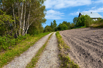 Rural view in the mountains