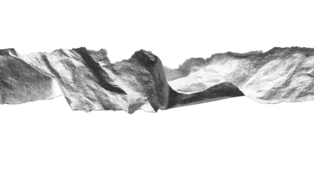 black and white contour on white background