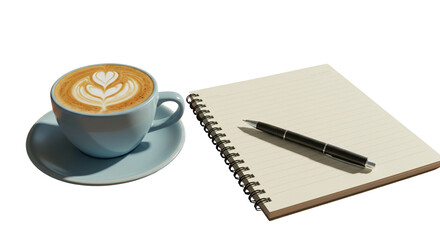 Coffee and Notebook