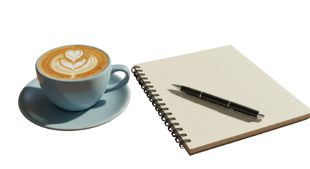 Coffee and Notebook