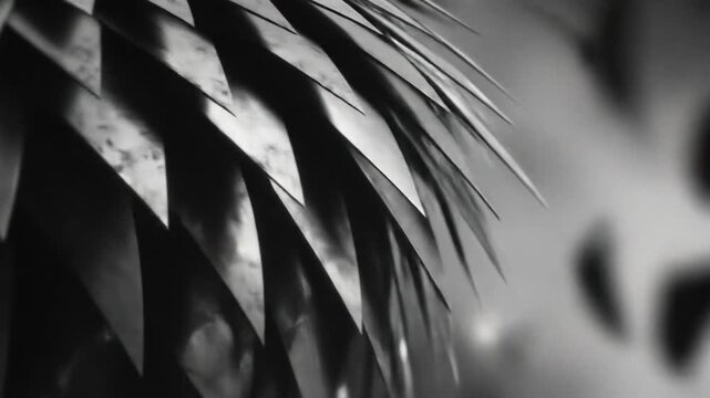 Closeup abstract shapes
