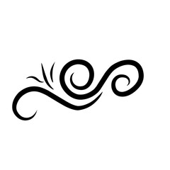 abstract wind blowing