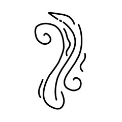 Fototapeta premium abstract wind blowing