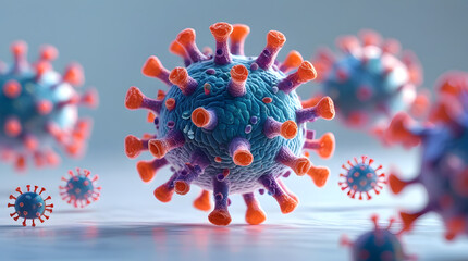 3d render of a DNA molecule