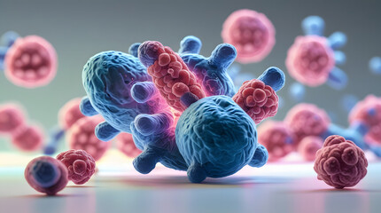 3d rendered illustration of DNA