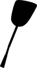 Kitchen spatula icon in Doodle Style, Hand Drawn Cooking utensil, Kitchen equipment Vector Illustration Isolated on a Background, lKitchenware line symbol