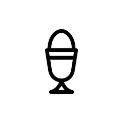 Boiled Egg in Egg Cup Icon
