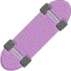 Colorful Embroidered Skateboard Patch