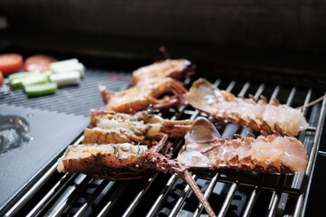 BBQ lobster