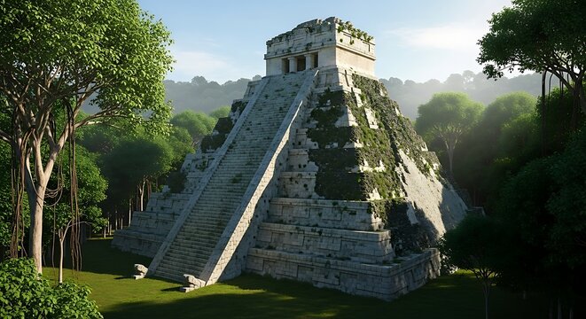 Mayan Pyramid.