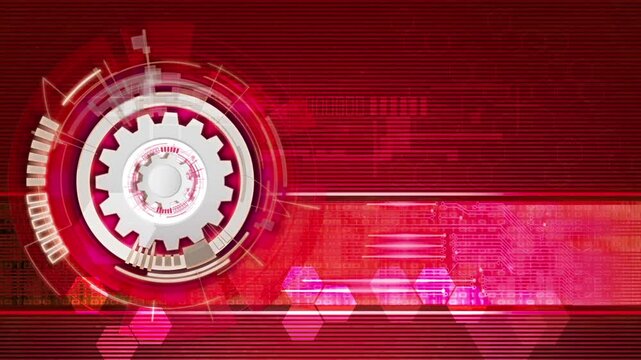 Fond rouge Hi-Tech