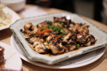 Steamed White Eel with Black Bean Sauce, Catonese, Chinese cuisine