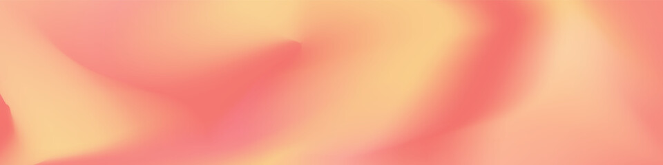 Peach gradient abstract vector background pastel color. Yellow soft gradation summer texture 10 eps
