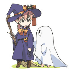 魔女とおばけ