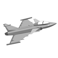 Jas39 Gripen fighter aircraft drawing