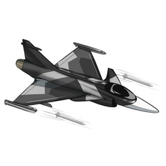 Jas39 Gripen fighter aircraft drawing
