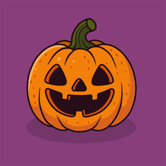 simple Jack O'Lantern illustration