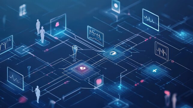 interoperability healthcare network data stream minimalist style