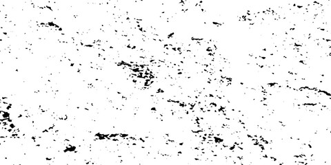 Distress urban overlay spotted concrete grain surface grainy noise rust wall grunge black splatter and white background. damaged chalk crack rough ink wall texture.	