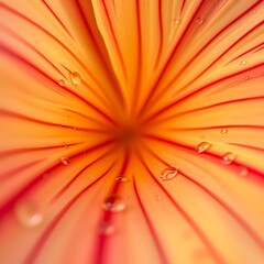 orange flower petals