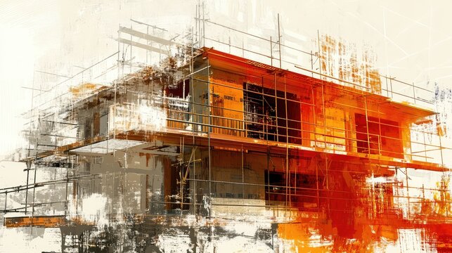 engineering ai analysis of a house being built