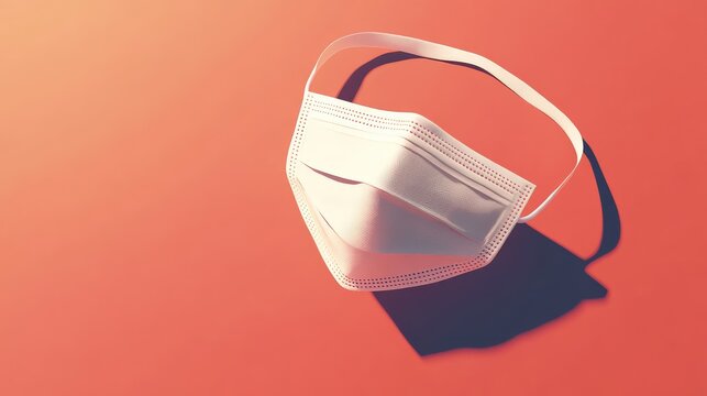 msk minimalist stylized animation of a surgical mask