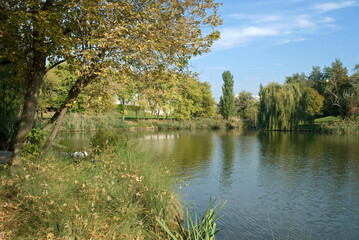 Lac de Créteil, Parc départemental du Val de Marne, 94,  Île de France, France