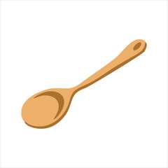 Spoon vector icon suitable for your kitchen utensil design