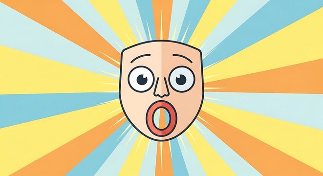Shocked Face Expression.