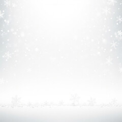 christmas background with snowflakes