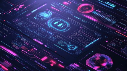 innovation futuristic style seamless ai interface