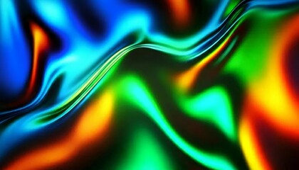 Fototapeta premium 鮮やかな色彩の抽象的な流動的な背景のテクスチャ