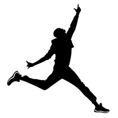 silhouette of a girl