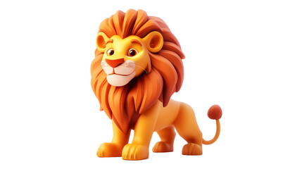 Cute Cartoon Lion Mascot Figurine for Children s Toy Education and Marketing Purposes