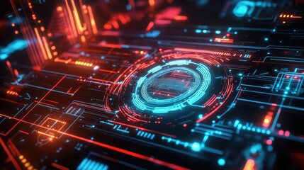 electronics neon style radar circuit diagram scanning