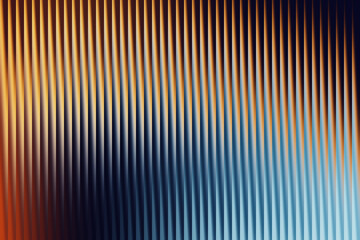 Abstract vertical stripes of warm and cool colors creating a textured visual effect