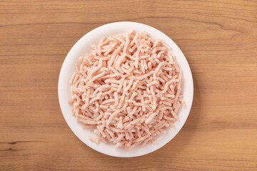 ［岩手県産］若鶏　もも　挽き肉　（冷凍）