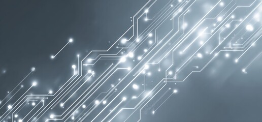Abstract circuit board design.  Modern technology