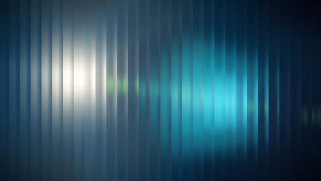 Blue and turquoise fractal glass with shimmering light leaks and smooth transitions, offering a loopable abstract background suitable for video overlays, digital installations, or futuristic visuals.
