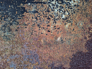 Rusty Metal Surface with Detailed Texture