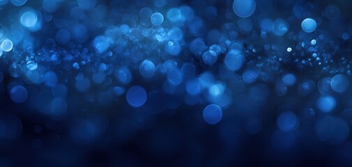 The Beautiful Blue Bokeh Background Perfect for Creative Designs