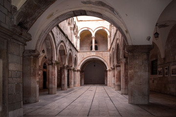 interior of the cathedral o