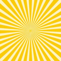 A vibrant yellow and pale yellow radiating sunburst pattern