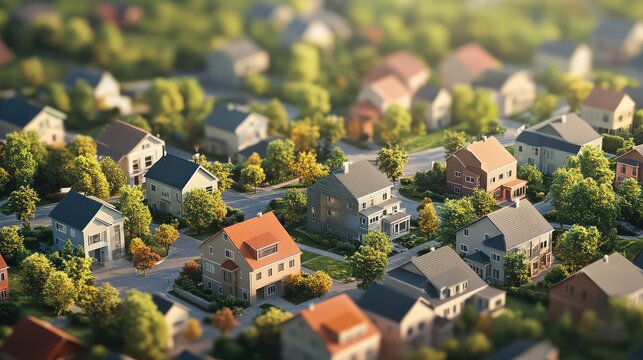 bidding conceptual depiction of a property auction