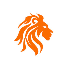 vector image of a lion