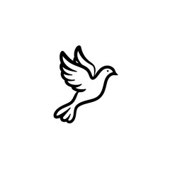 dove of peace vector